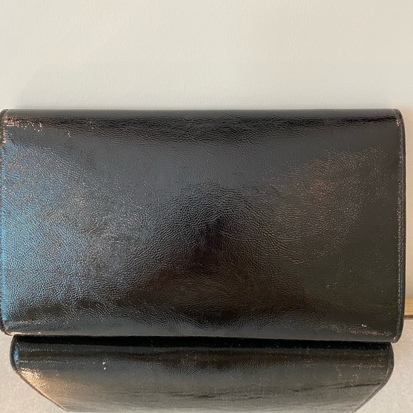 YSL belle de hour crashed patent leather clutch - Picture 4 of 8